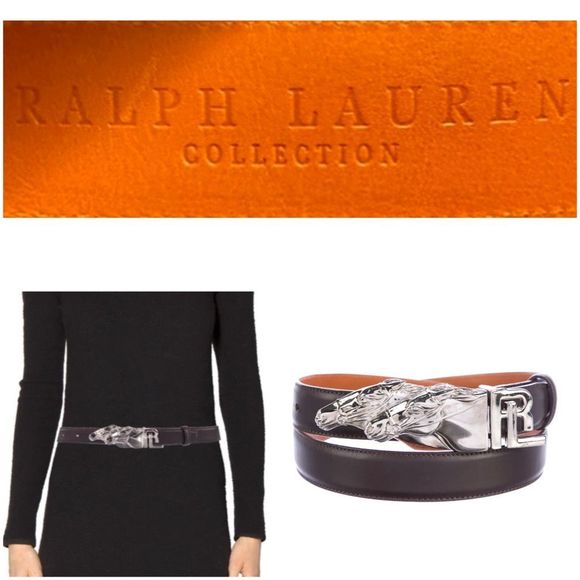 Ralph Lauren Purple Label Accessories - Ralph Lauren Collection horse logo belt